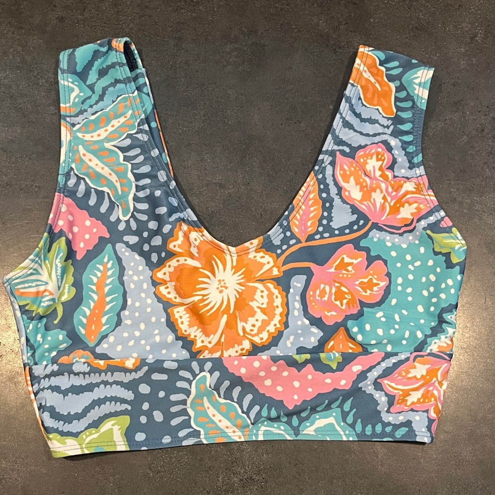 Nani Emi twist crop bikini top